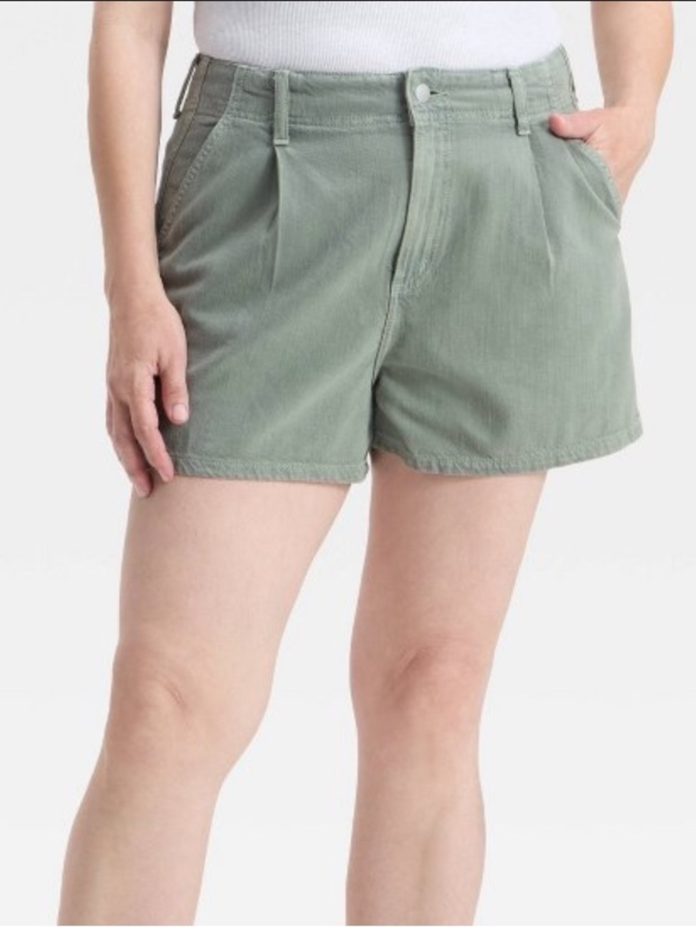 Women's Green Shorts